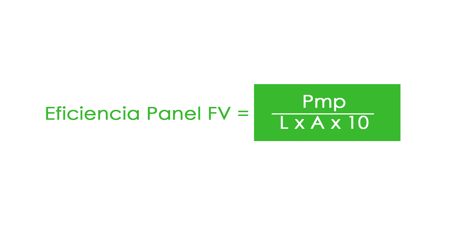 Como calcular la eficiencia de un panel fotovoltaico ilumin Cursos Online